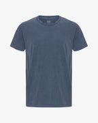 T-shirt bio classique bleu Neptune