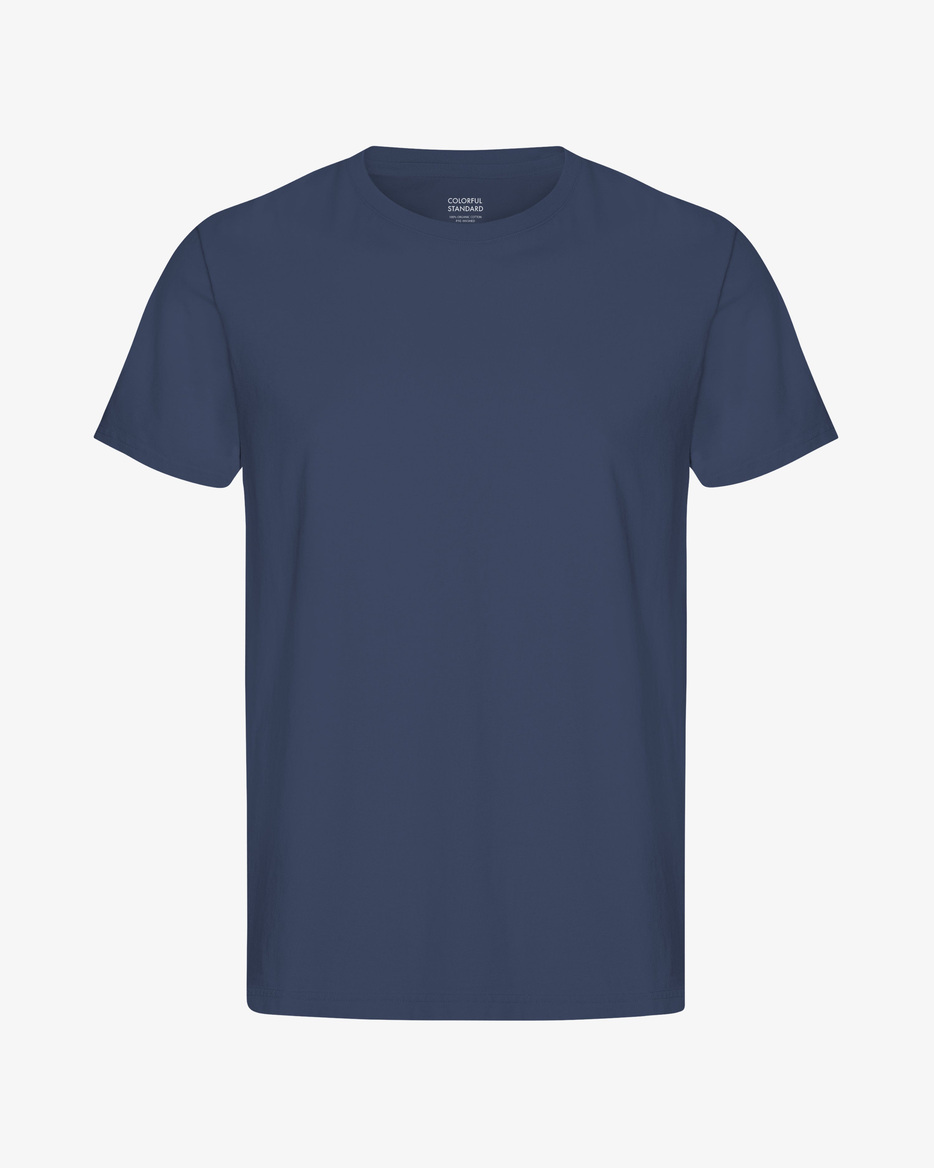 T-shirt bio classique bleu pétrole