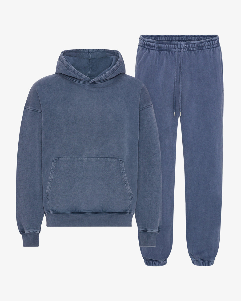 Ensemble sweat à capuche bio bleu Neptune