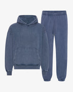 Ensemble sweat à capuche bio bleu Neptune