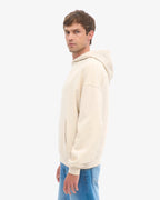 Ensemble sweat à capuche bio blanc ivoire