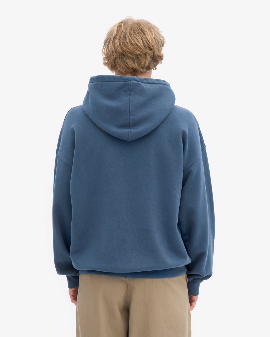 Ensemble sweat à capuche bio bleu pétrole