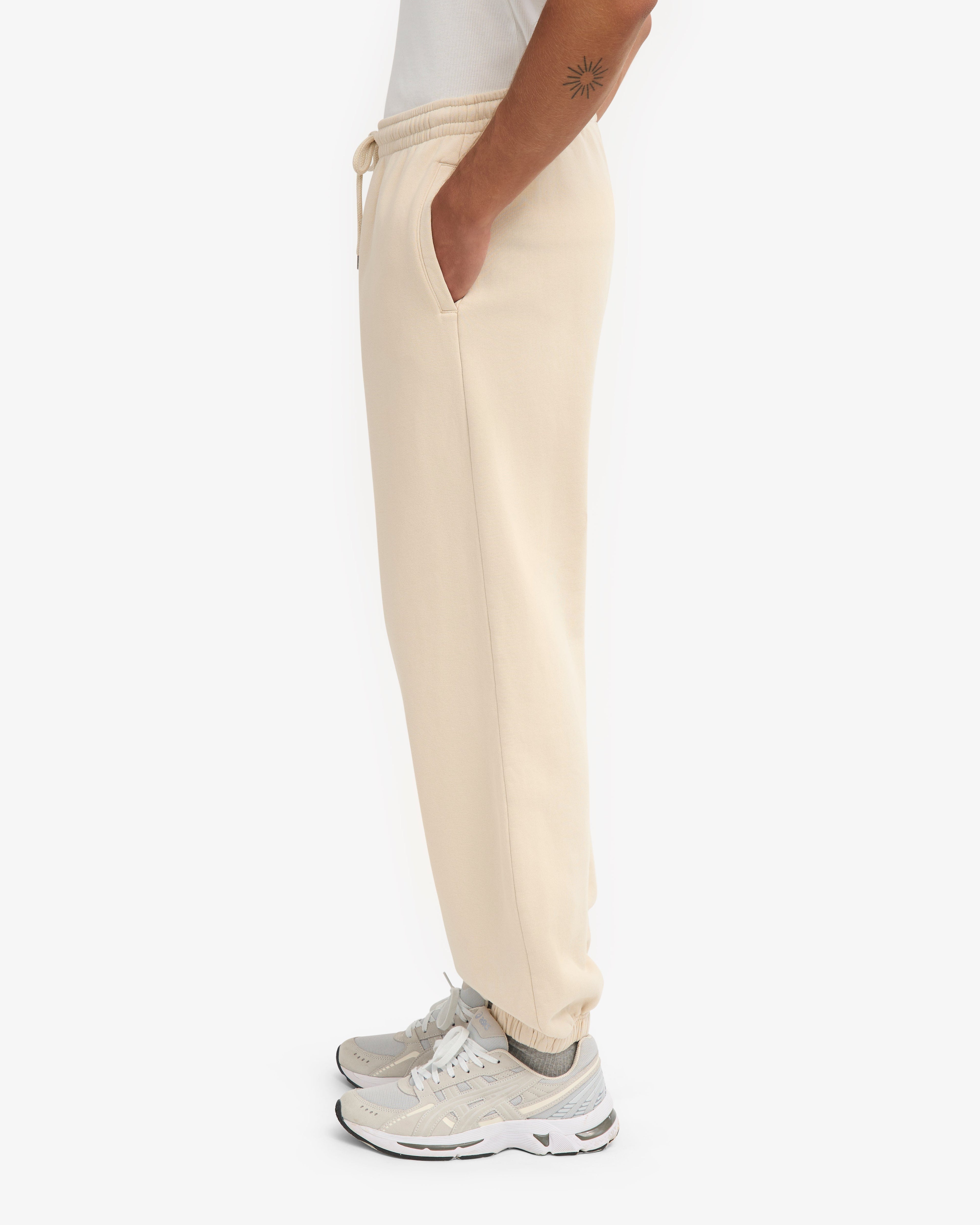 Ensemble sweat à capuche bio blanc ivoire