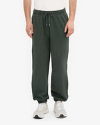 Ensemble sweat à capuche bio vert forêt
