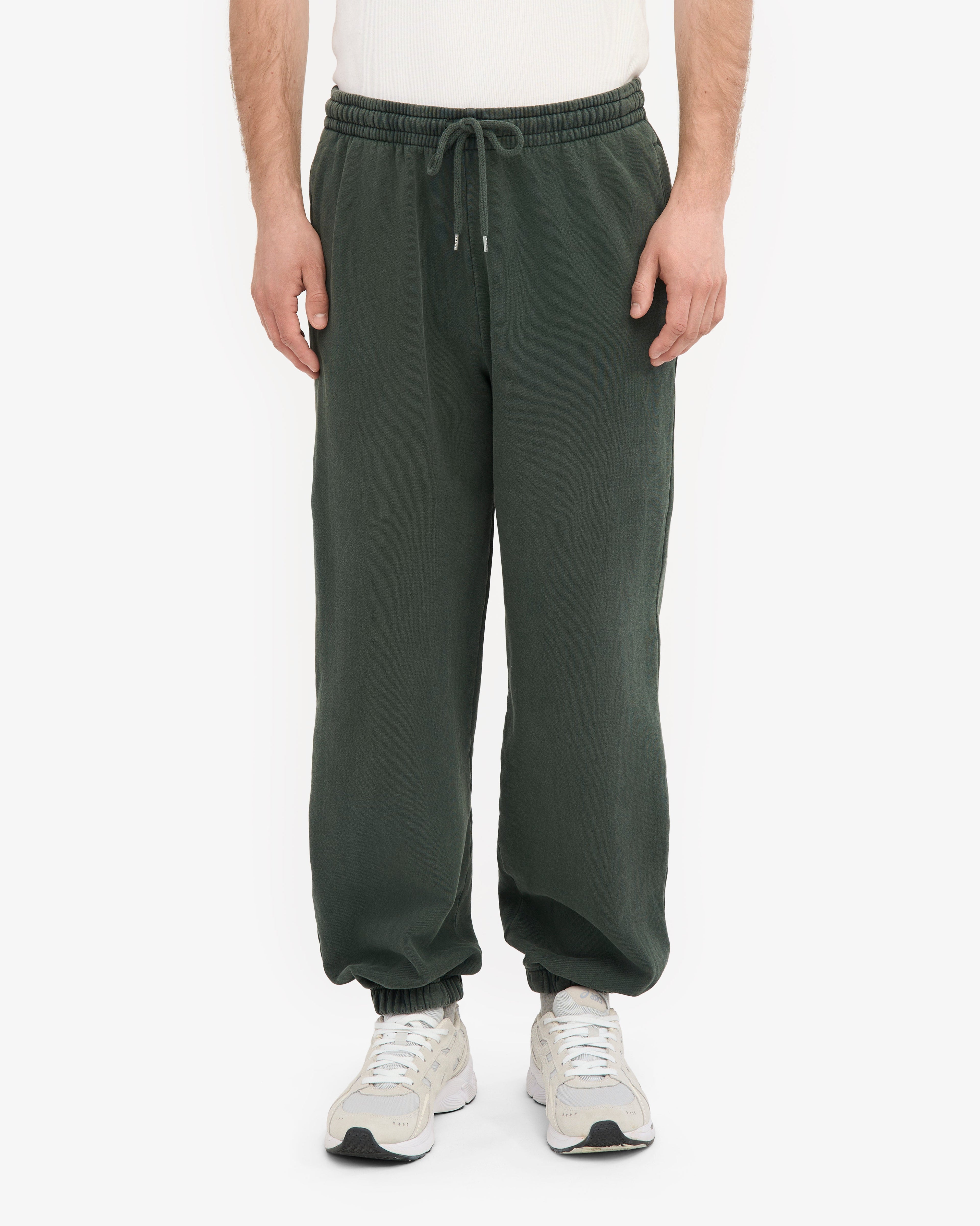 Ensemble sweat à capuche bio vert forêt