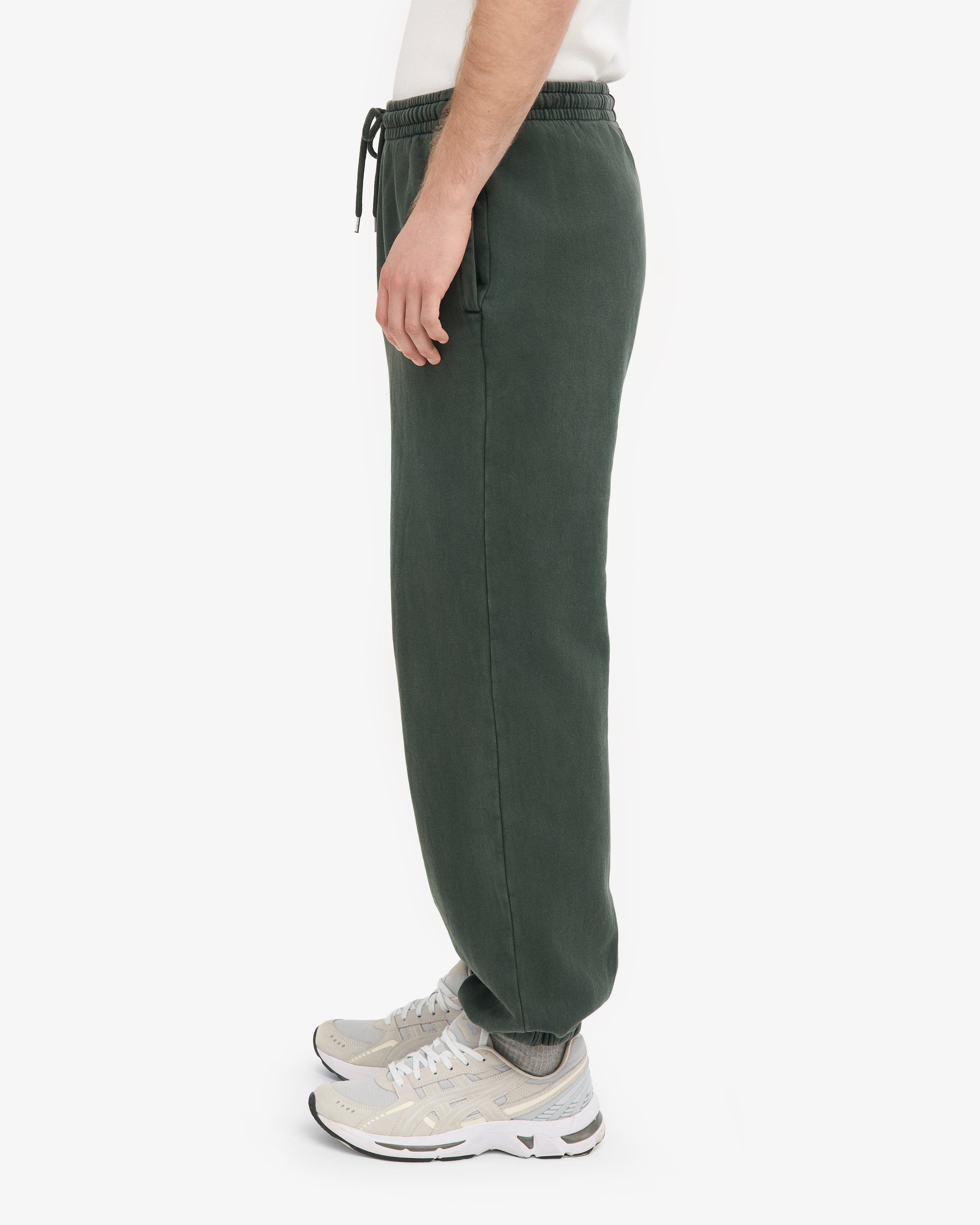Ensemble sweat à capuche bio vert forêt