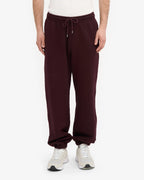Ensemble sweat à capuche bio rouge bordeaux