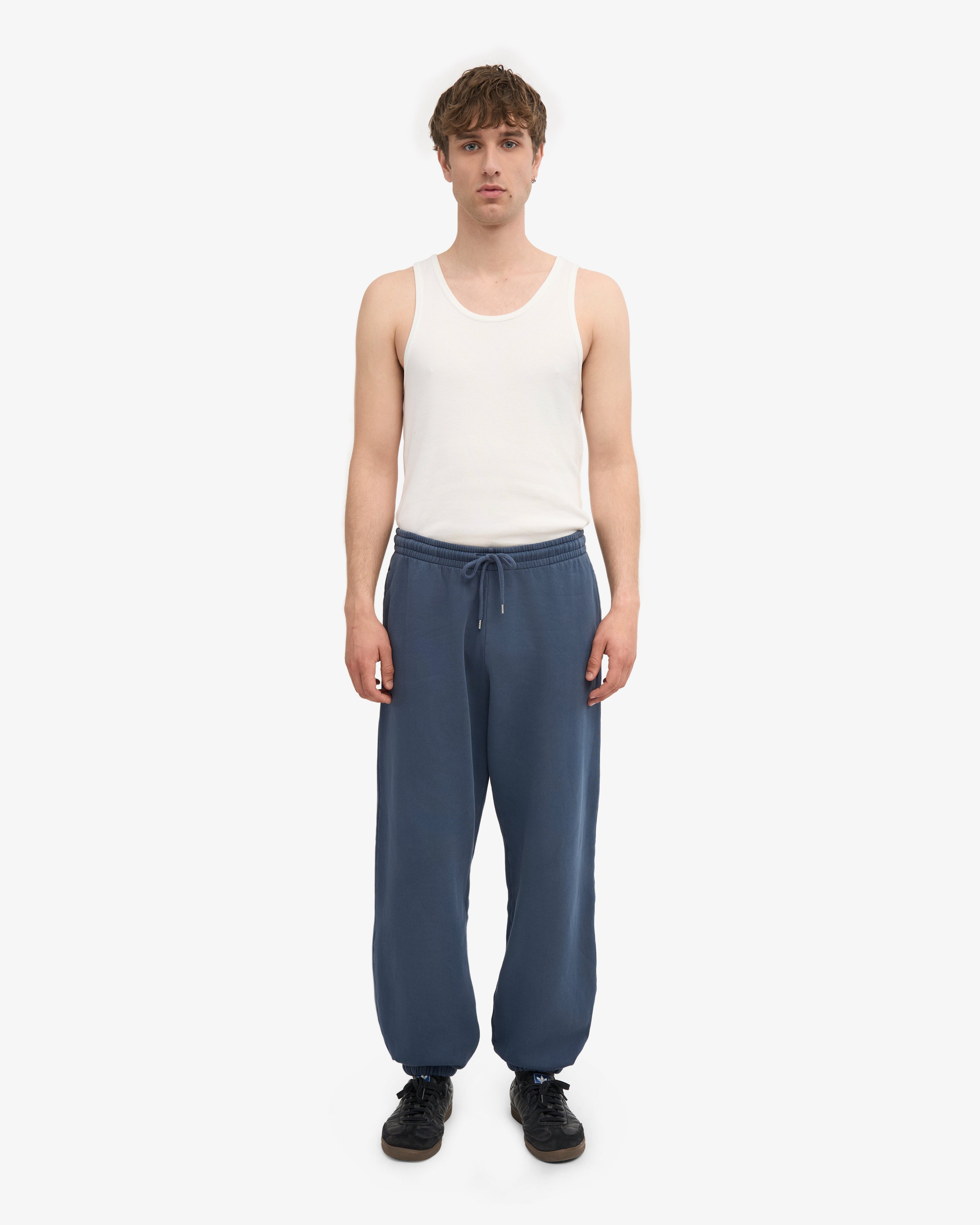 Ensemble sweat à capuche bio bleu pétrole