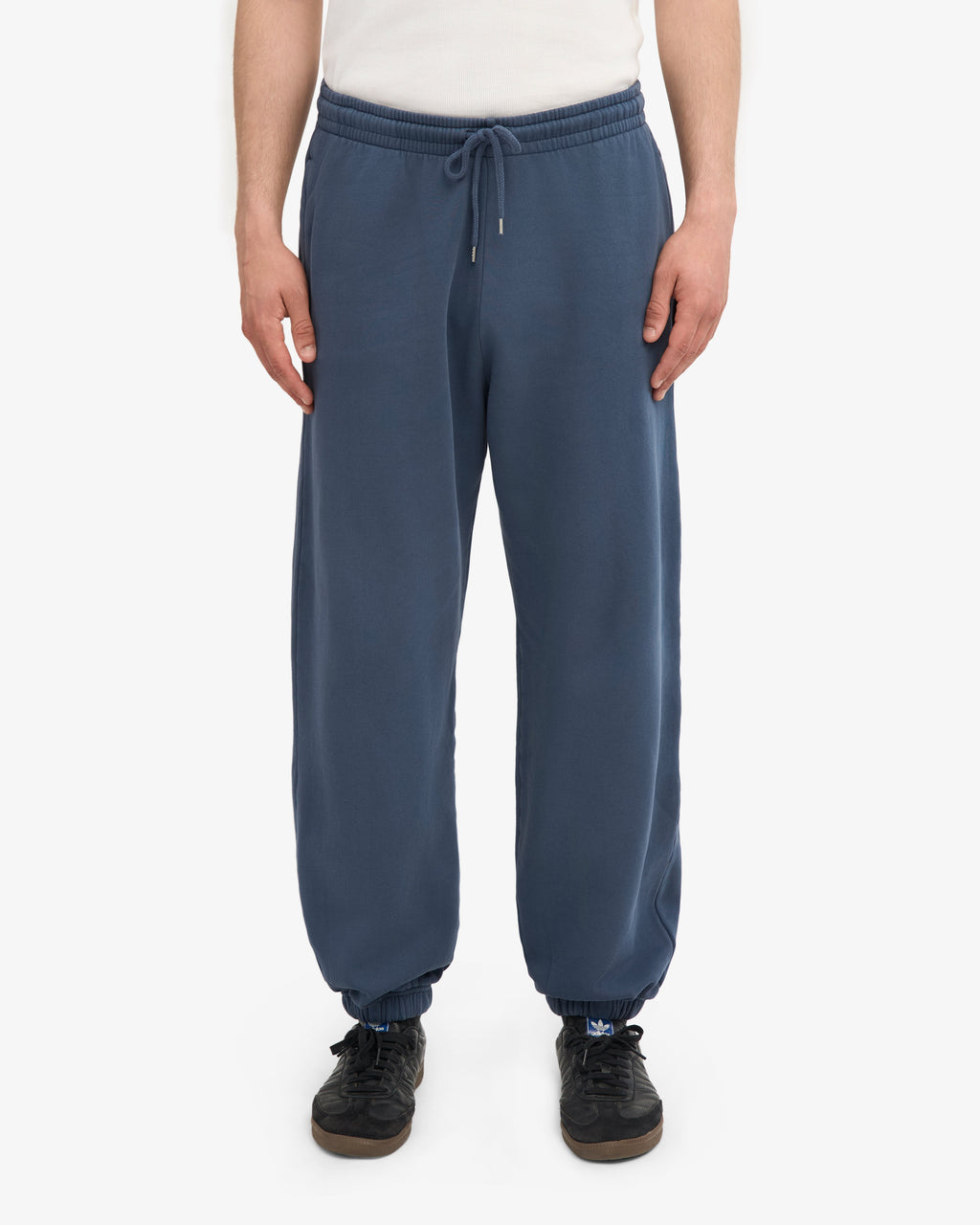 Ensemble sweat à capuche bio bleu pétrole
