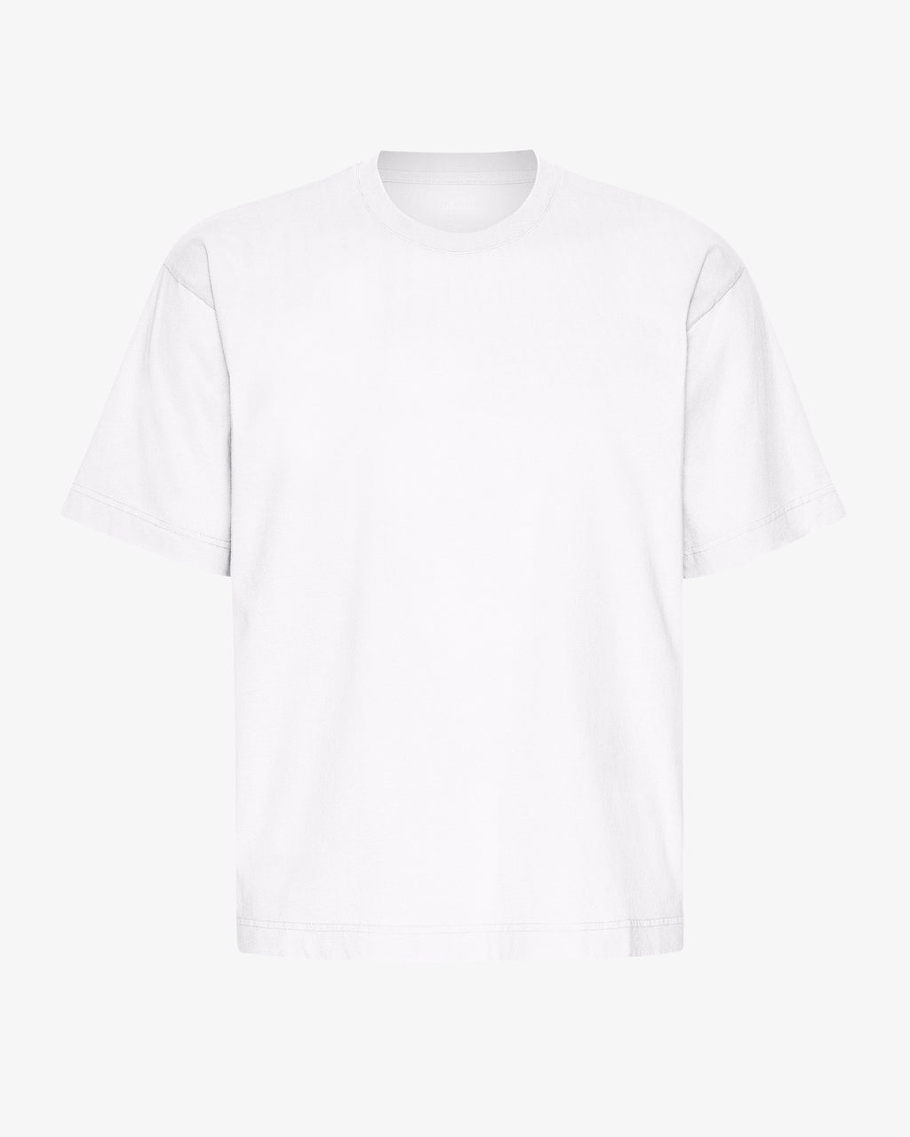 T-shirt oversize bio blanc optique