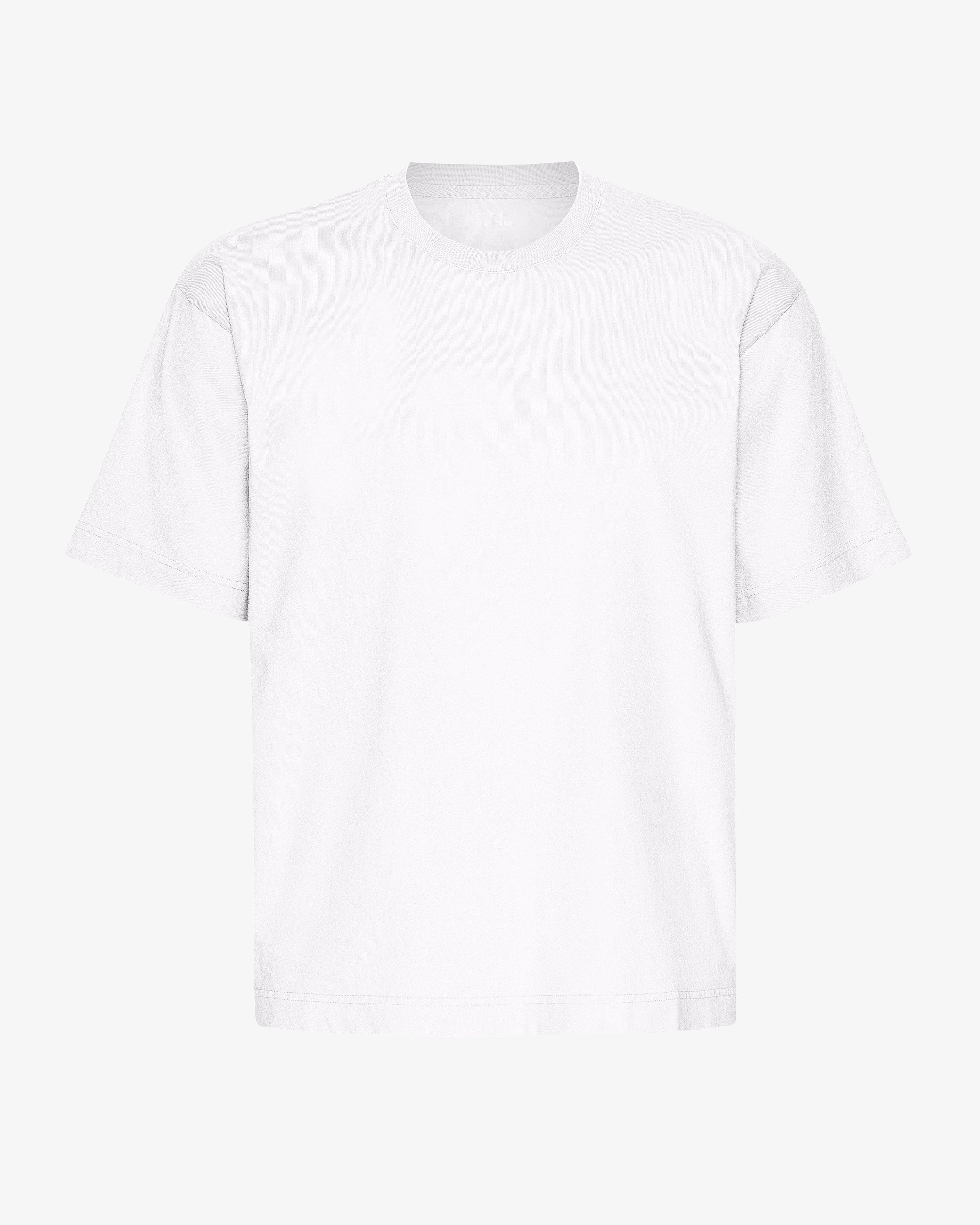 T-shirt oversize bio blanc optique