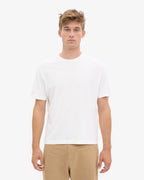 T-shirt oversize bio blanc optique