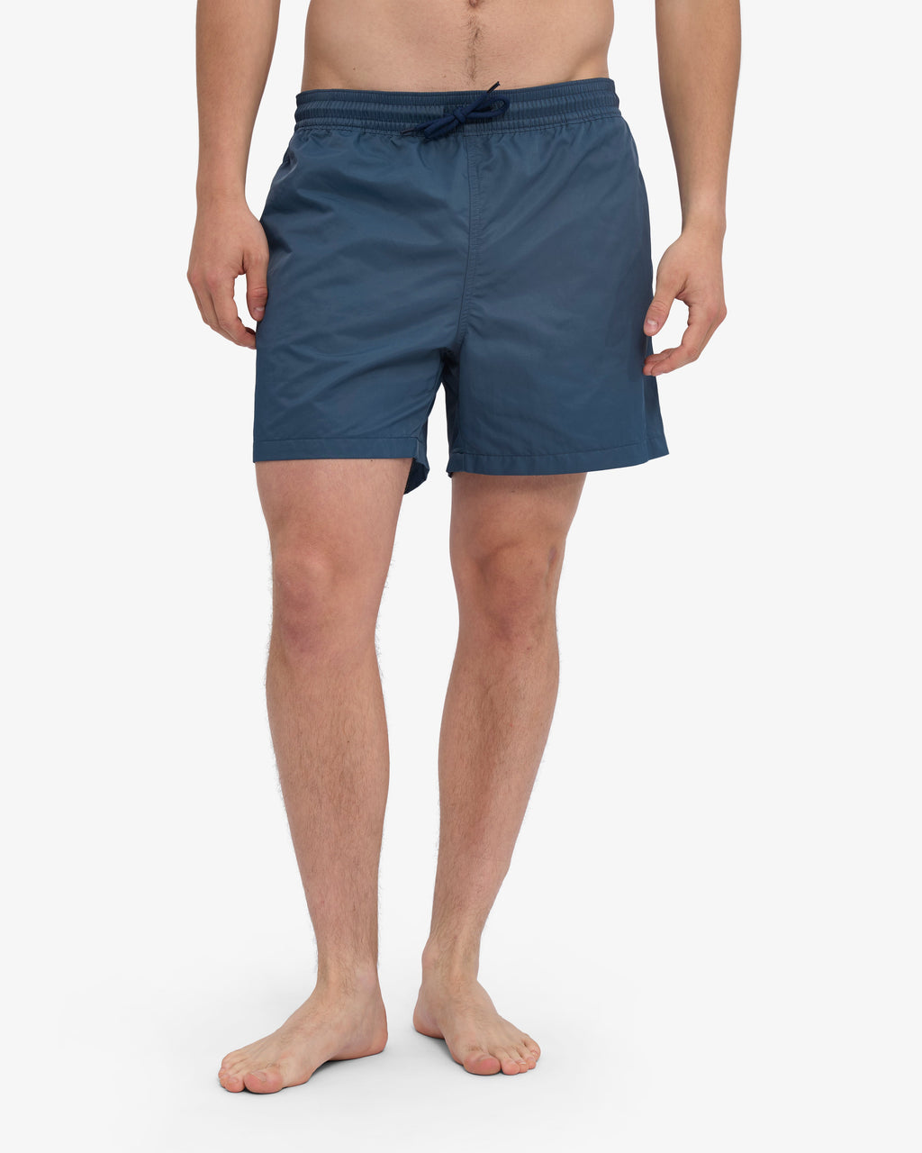 Short de bain classique bleu pétrole