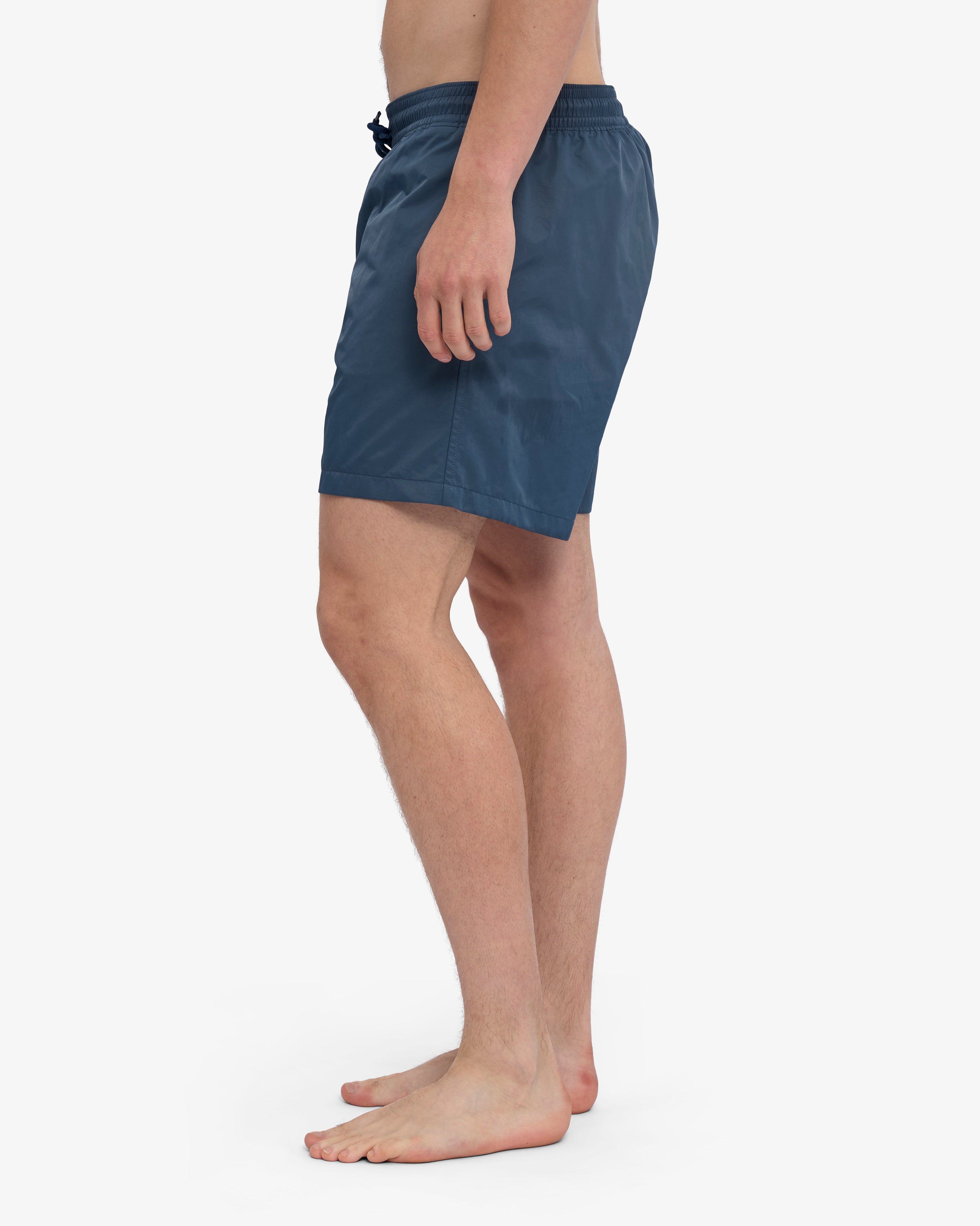 Short de bain classique bleu pétrole