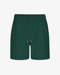 Short en sergé bio vert émeraude