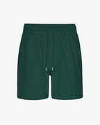 Short en sergé bio vert émeraude