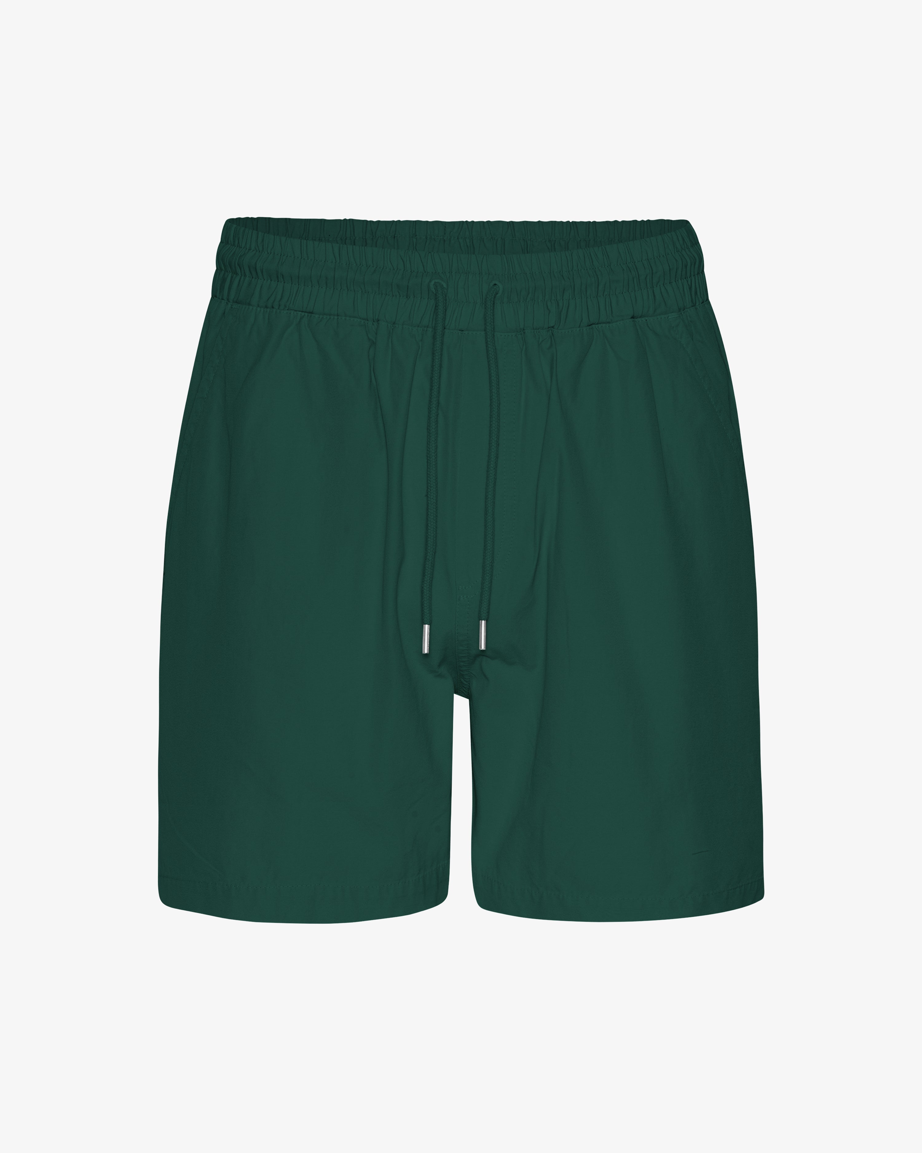 Short en sergé bio vert émeraude