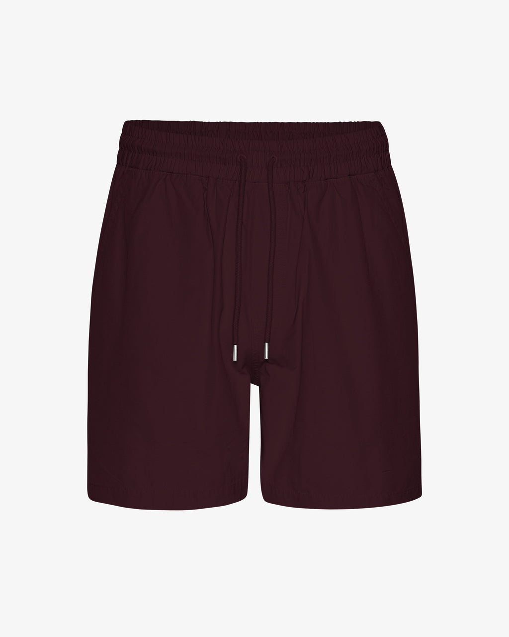 Short en sergé bio rouge bordeaux