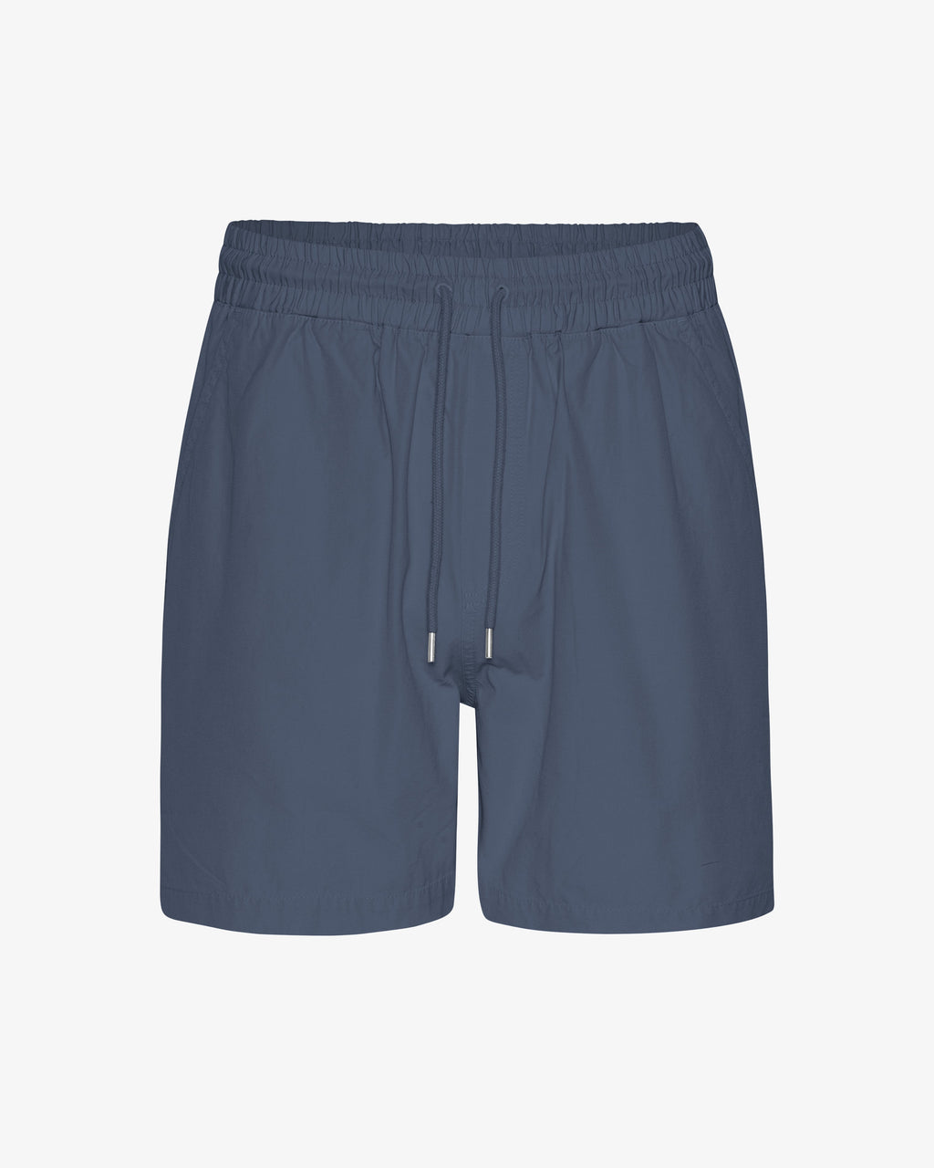 Short en sergé bio bleu pétrole