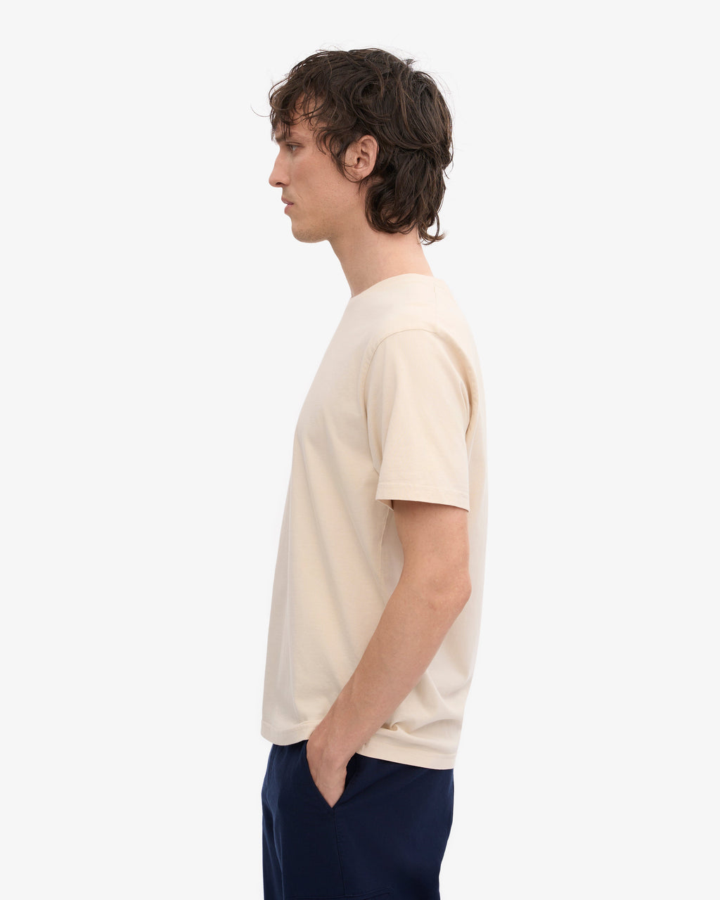 T-shirt bio classique blanc ivoire