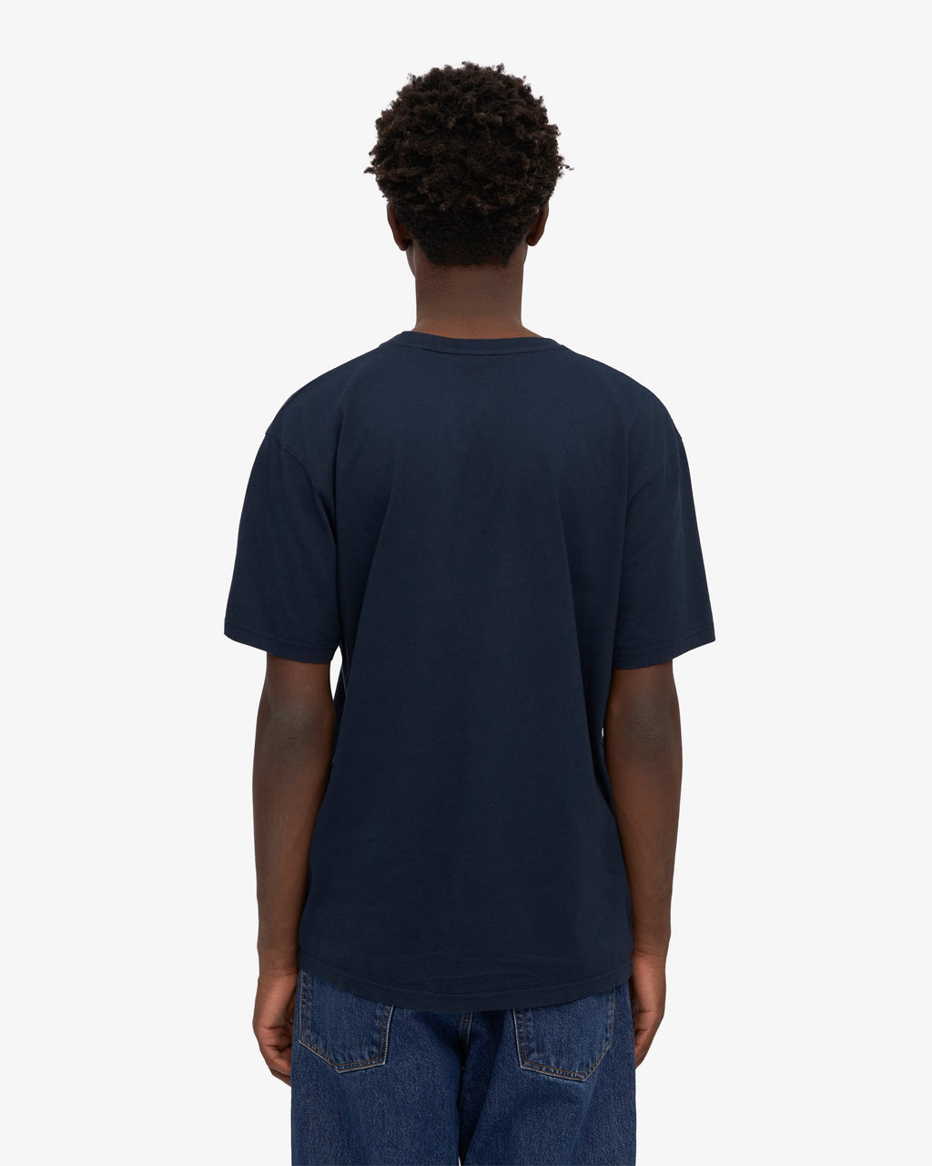 T-shirt bio classique bleu marine
