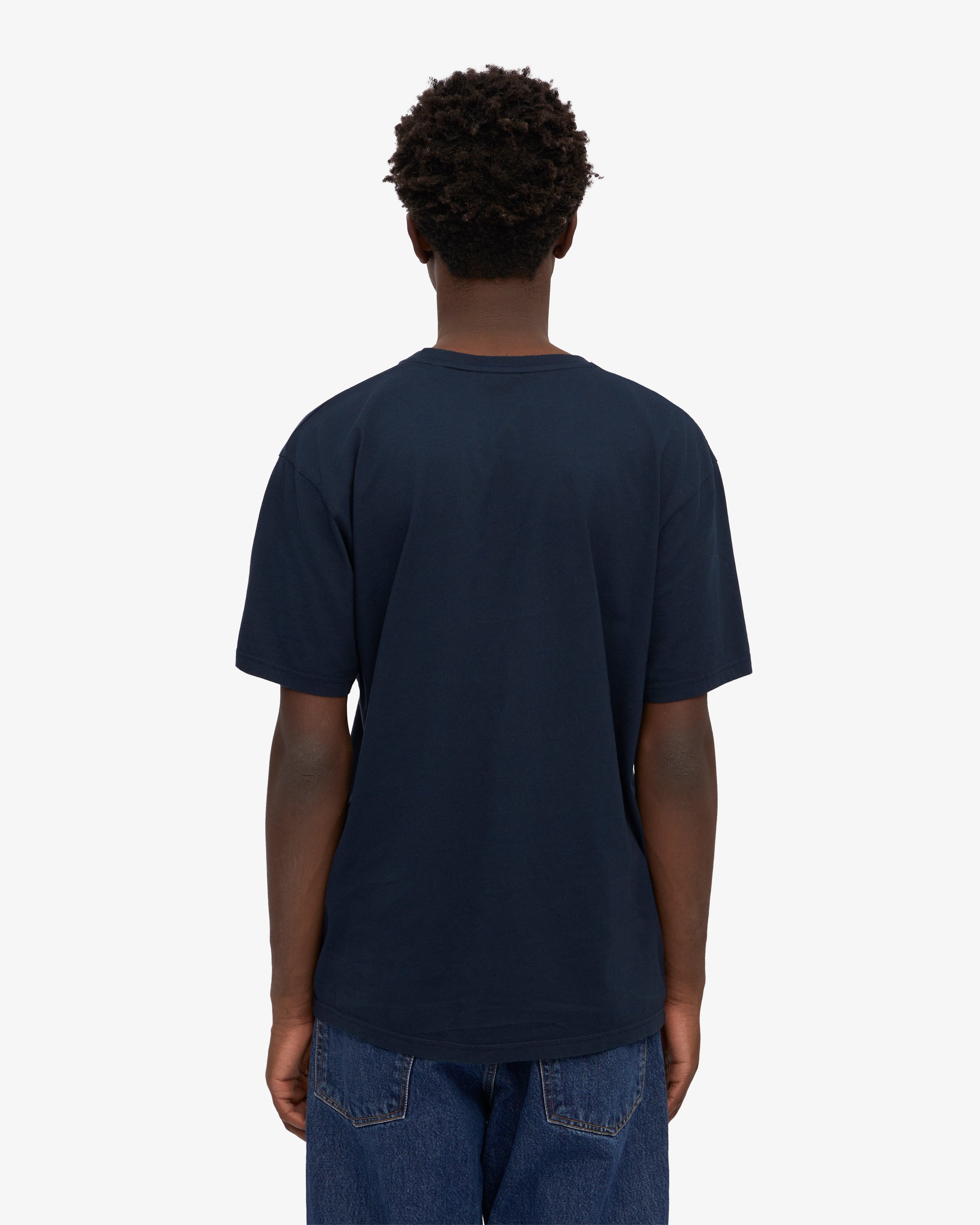 T-shirt bio classique bleu marine