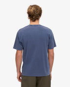 T-shirt bio classique bleu Neptune