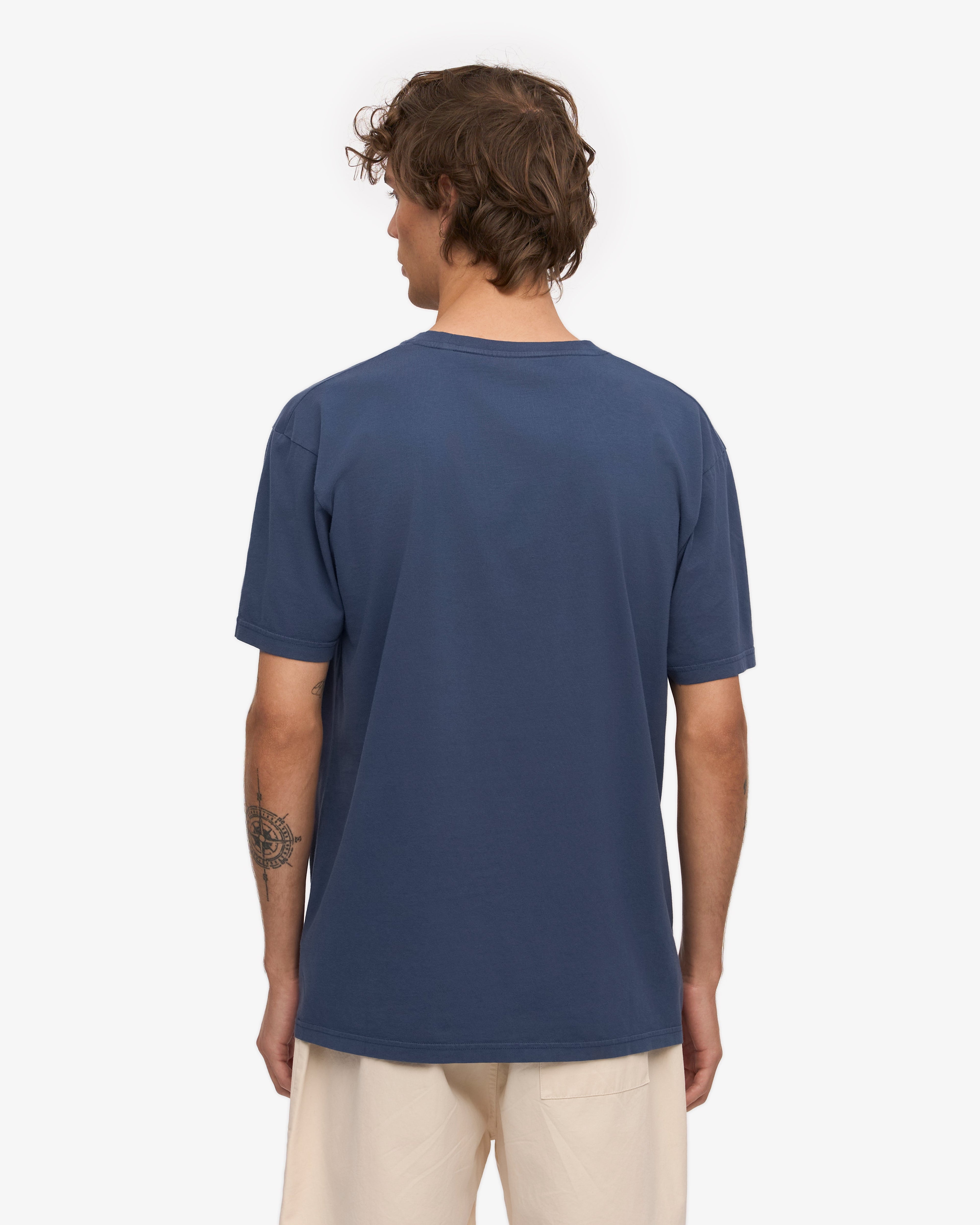 T-shirt bio classique bleu pétrole
