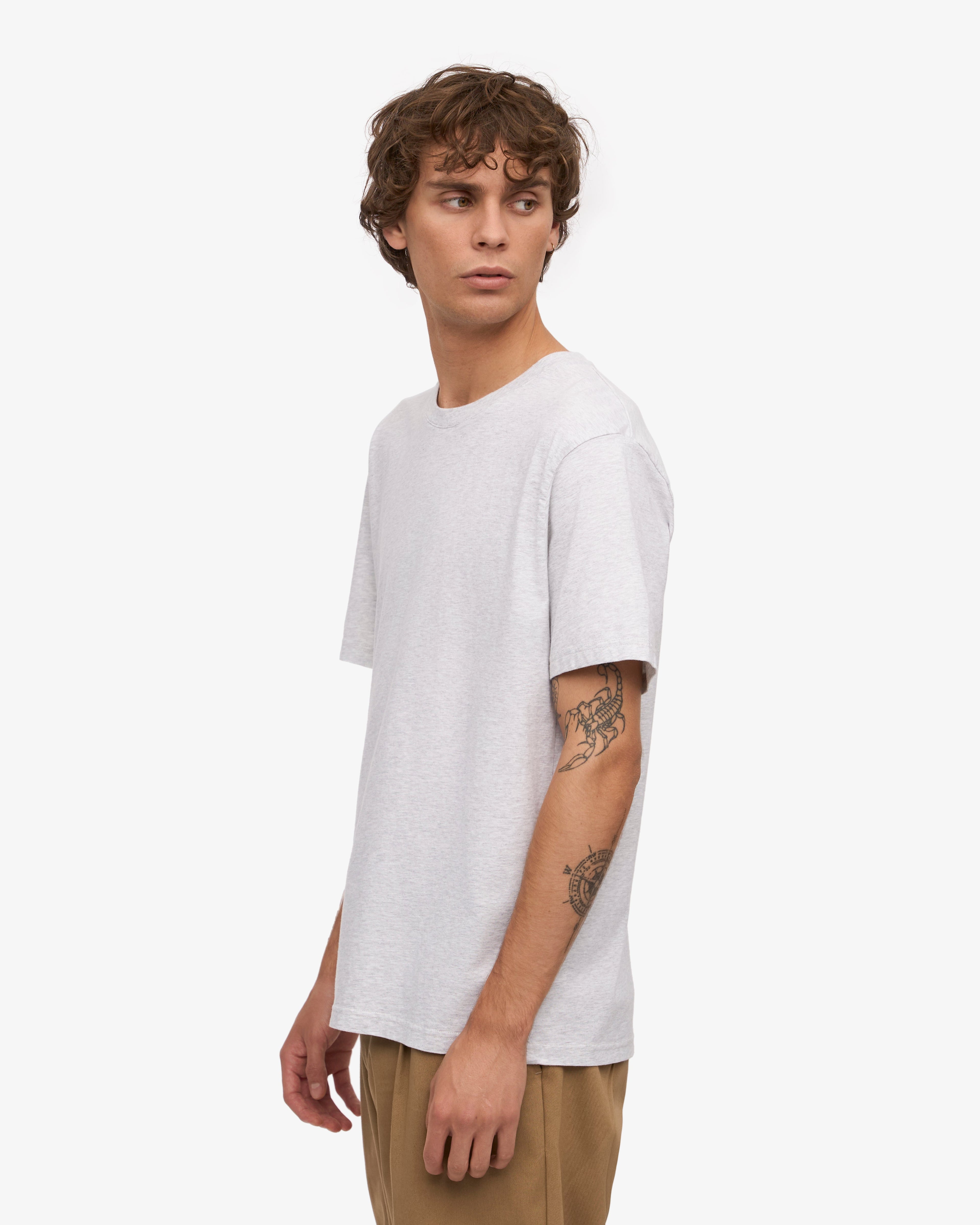 T-shirt bio classique gris chiné