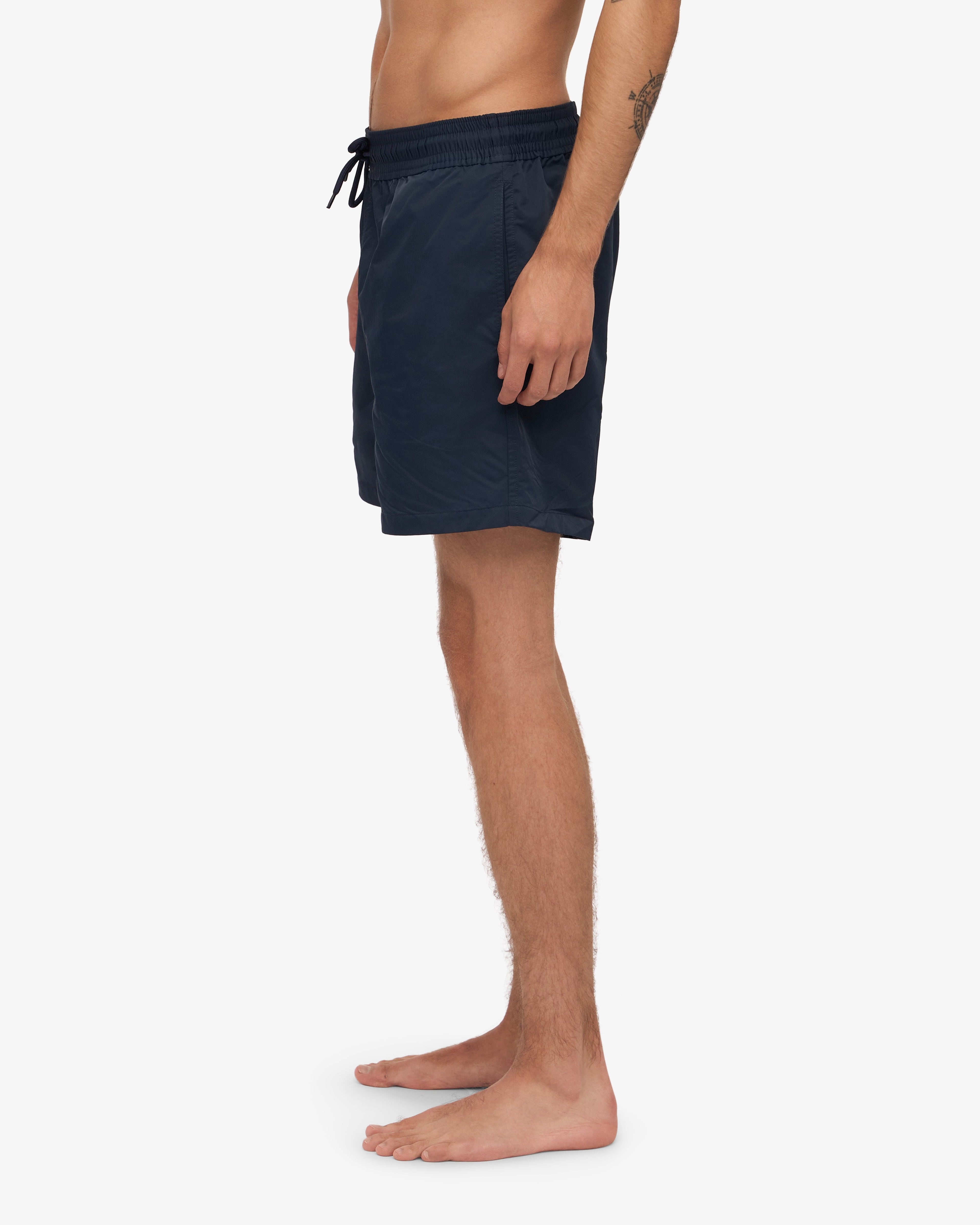 Short de bain classique bleu marine