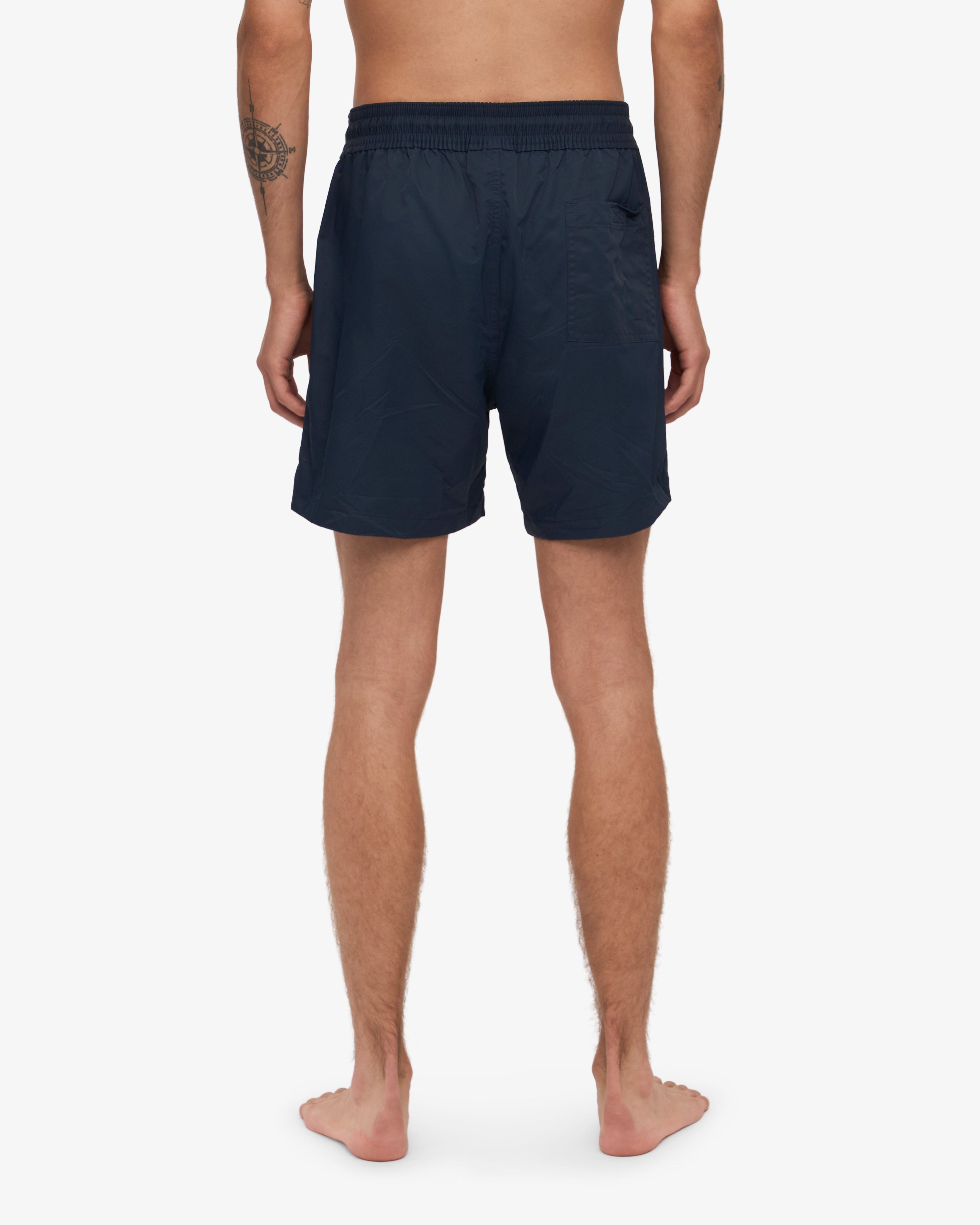 Short de bain classique bleu marine