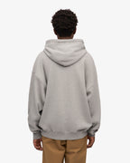 Ensemble sweat à capuche bio gris chiné