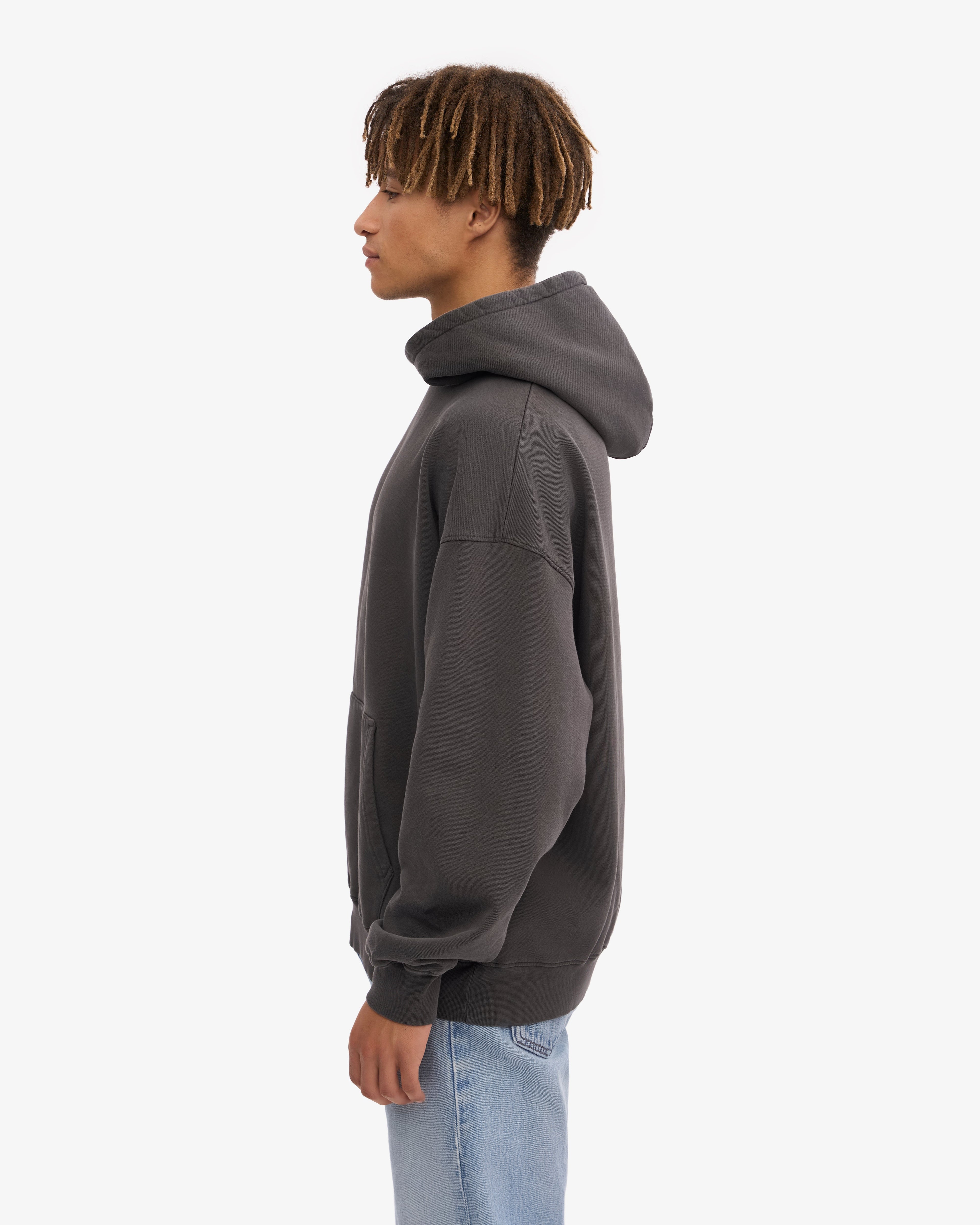 Ensemble sweat à capuche bio gris lave