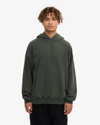 Ensemble sweat à capuche bio vert forêt
