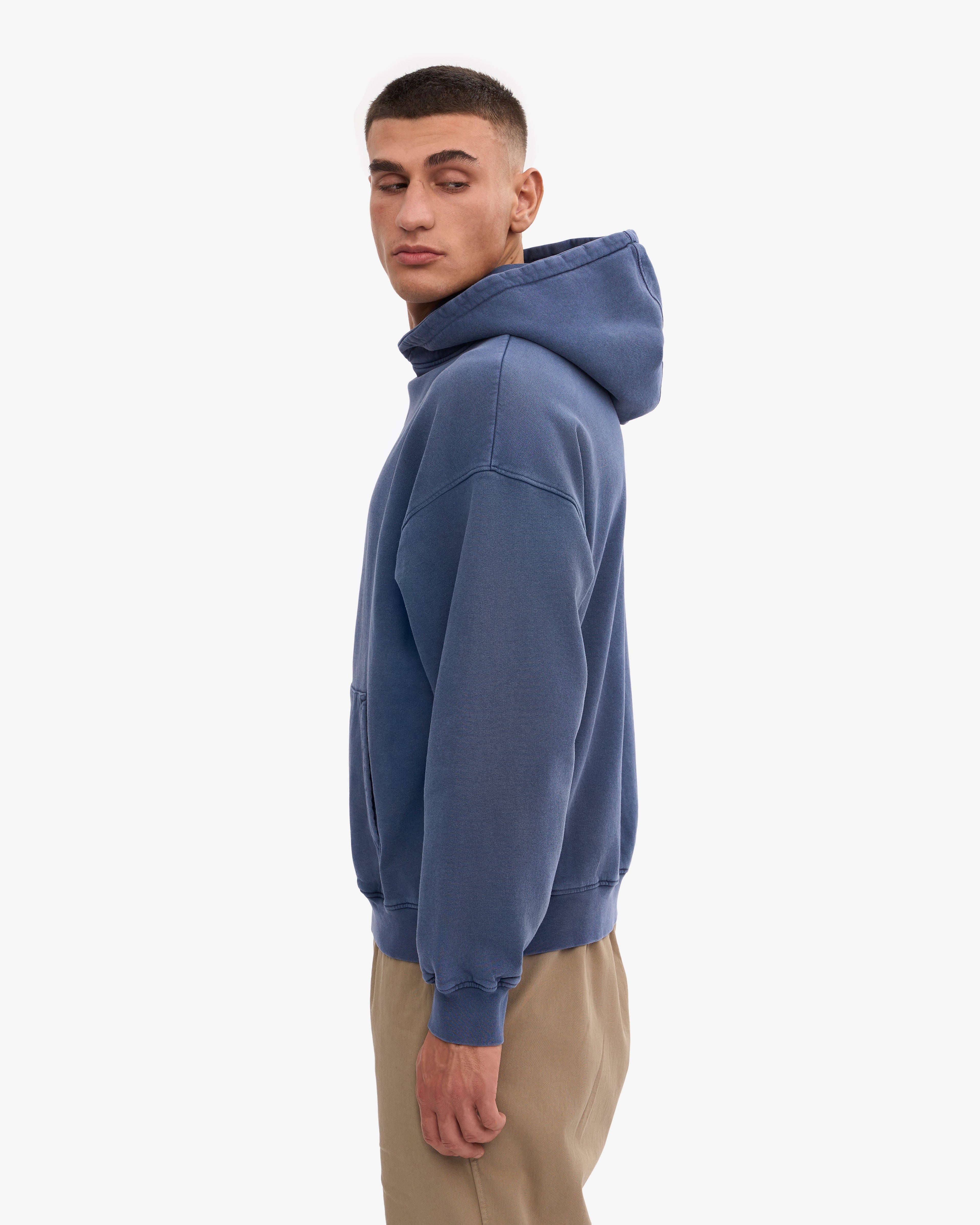 Ensemble sweat à capuche bio bleu Neptune
