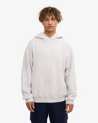 Ensemble sweat à capuche bio gris chiné clair