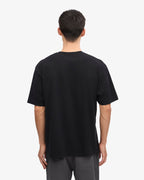 T-shirt oversize bio noir profond