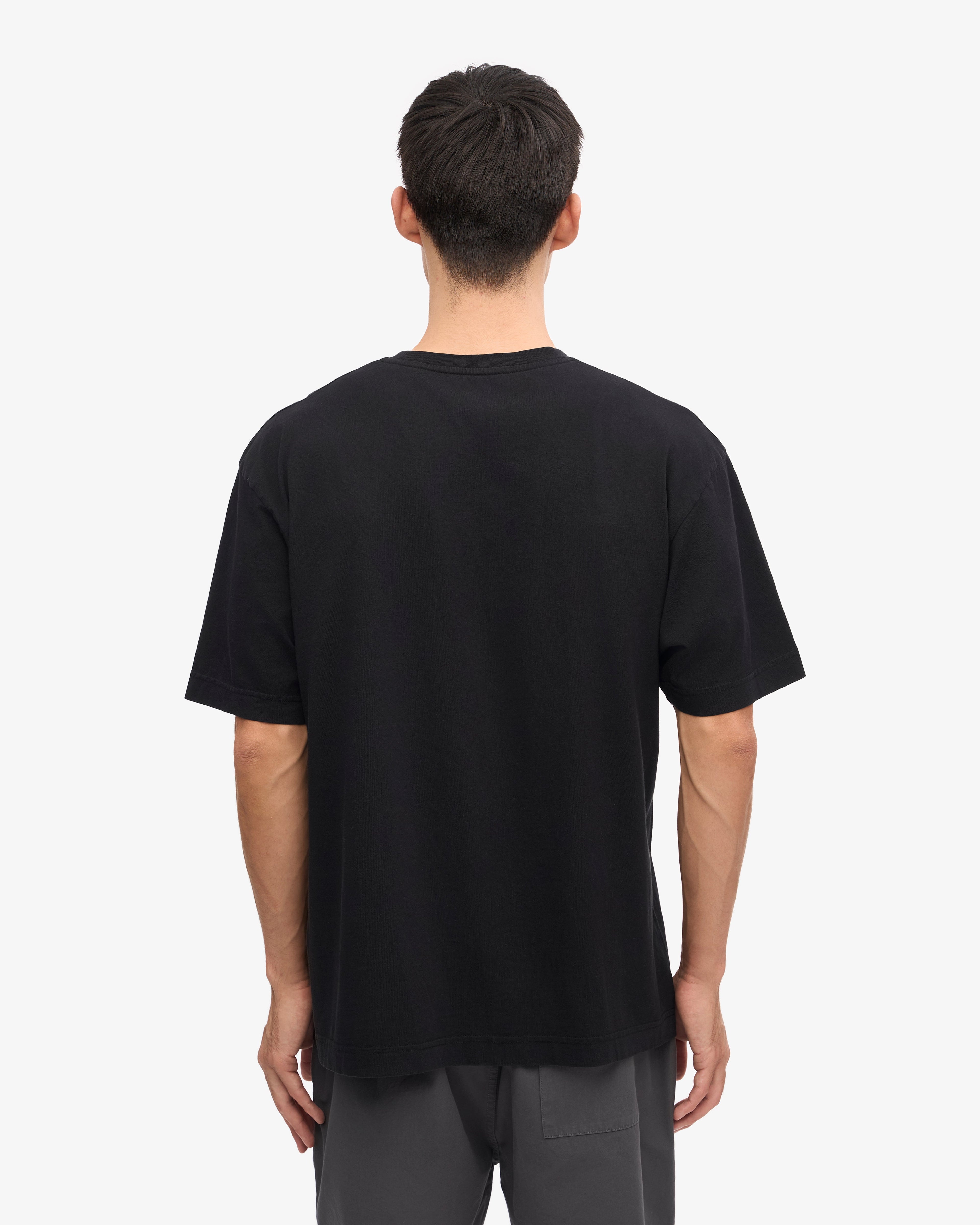 T-shirt oversize bio noir profond