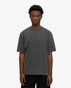 T-shirt oversize bio noir délavé