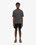 T-shirt oversize bio noir délavé